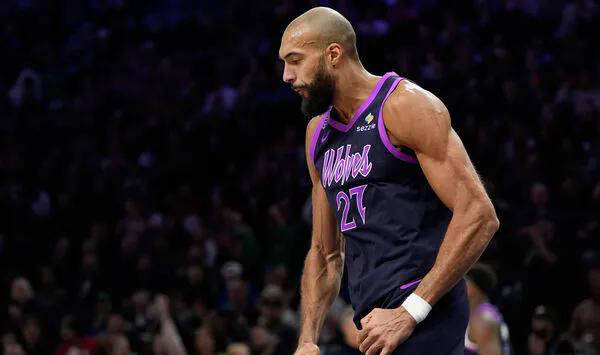 现役篮板榜第五！戈贝尔生涯总篮板突破万大关